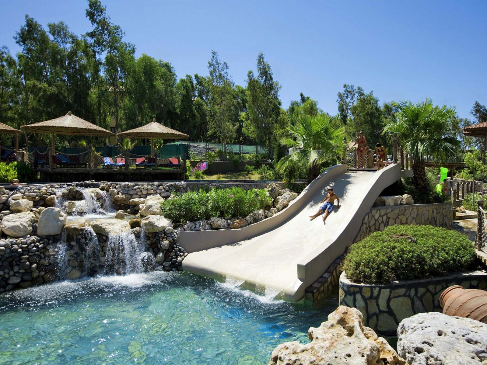 WATER SLIDES