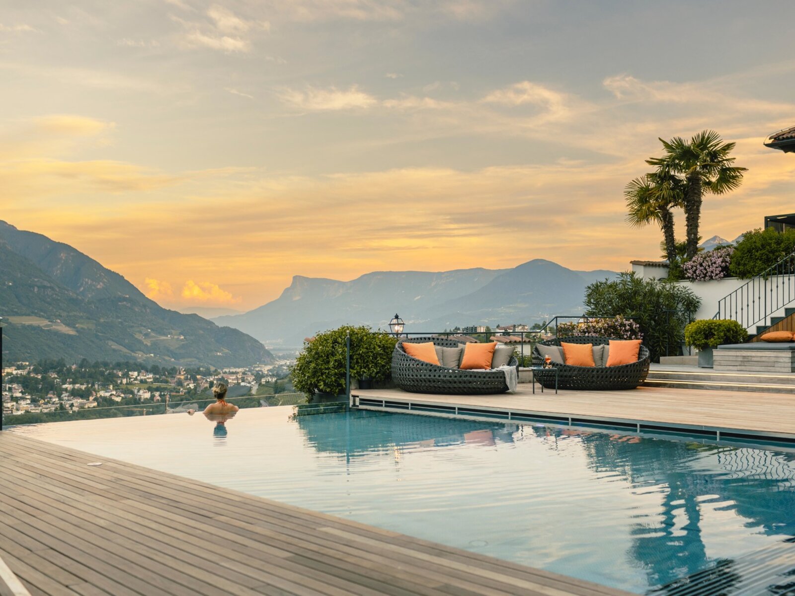 Beheizter Panorama-Pool