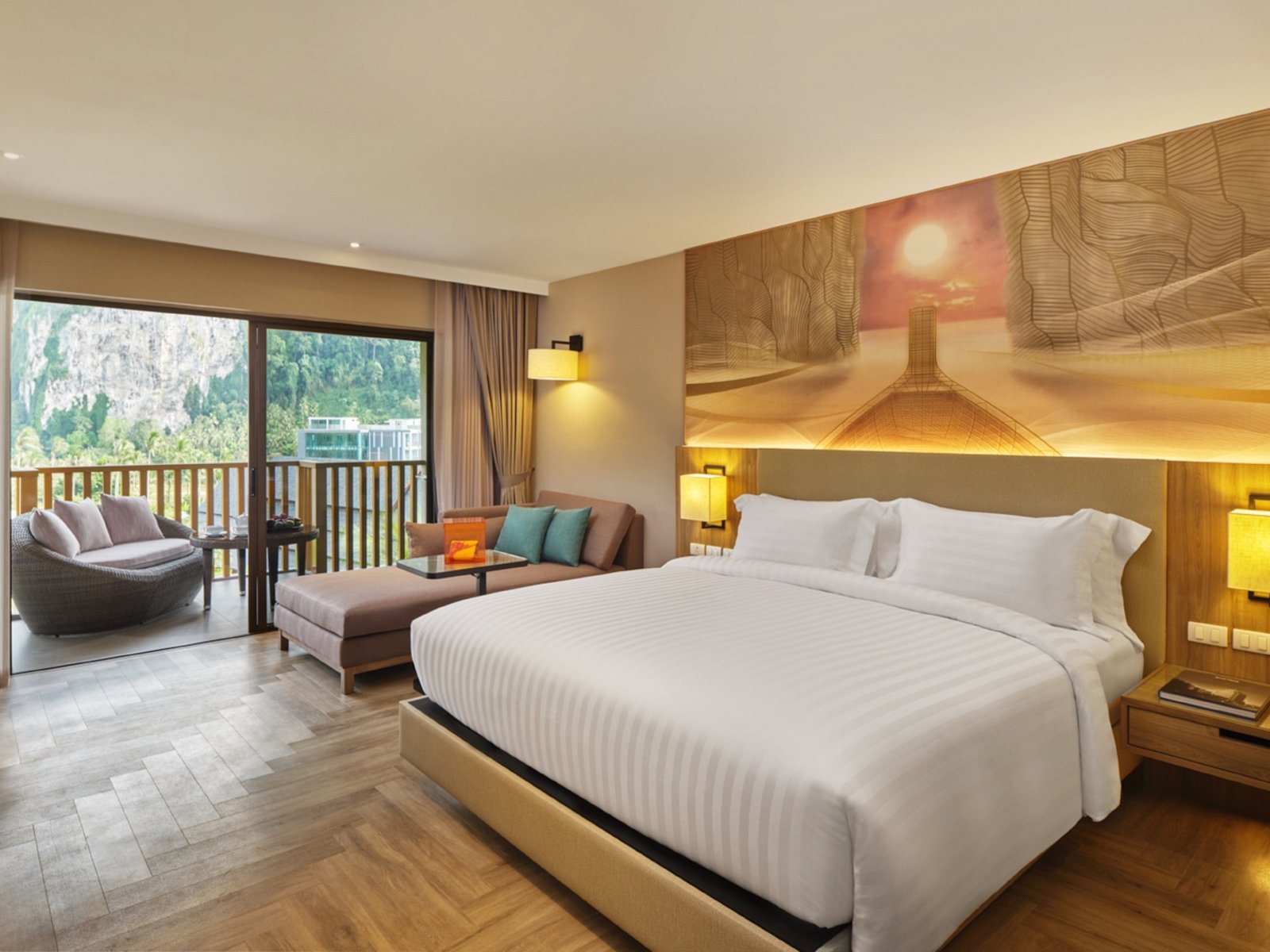 Wohnbeispiel D'Luxe Room with Pool View