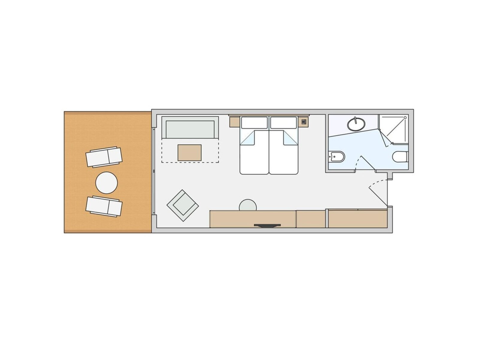Wohnbeispiel Double Room Deluxe
