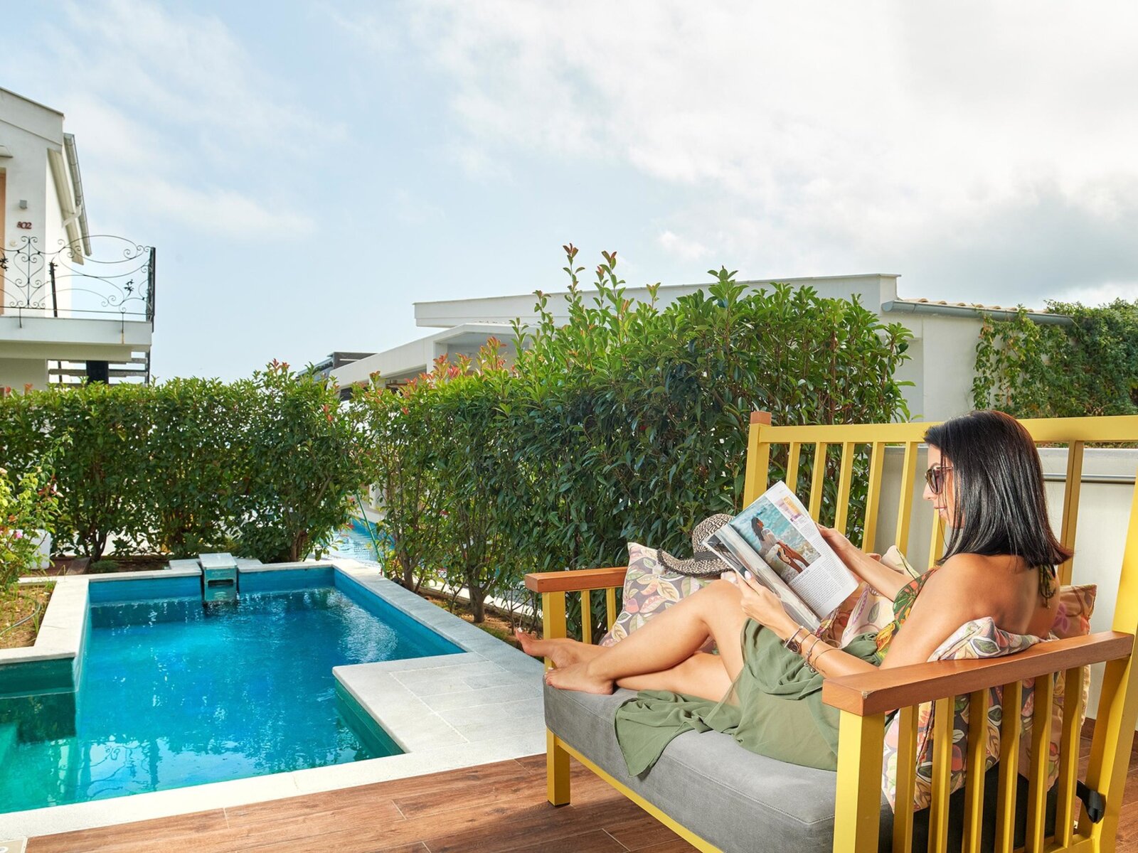 Wohnbeispiel Juniorsuite Sea view private pool