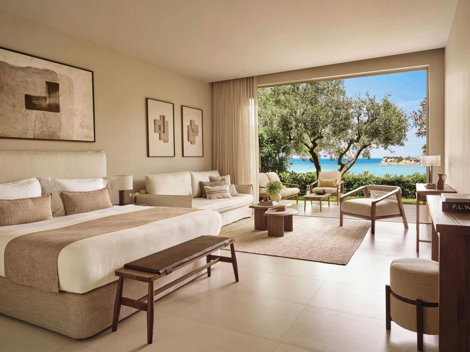 Wohnbeispiel Junior Suite private garden Sea view