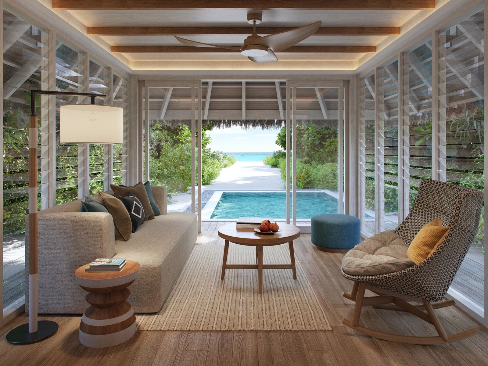 Wohnbeispiel Deluxe Beach Villa with Pool