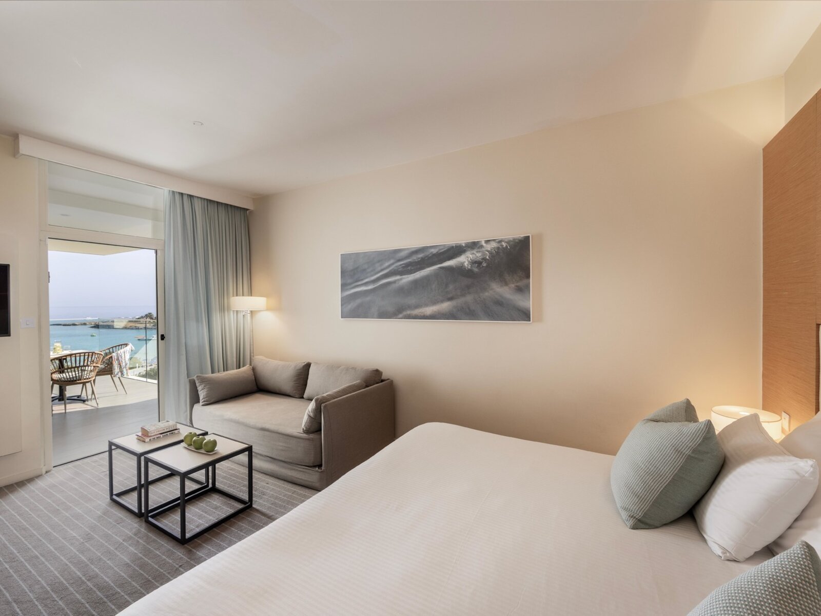 Wohnbeispiel Deluxe Double Room Pool  Sea View