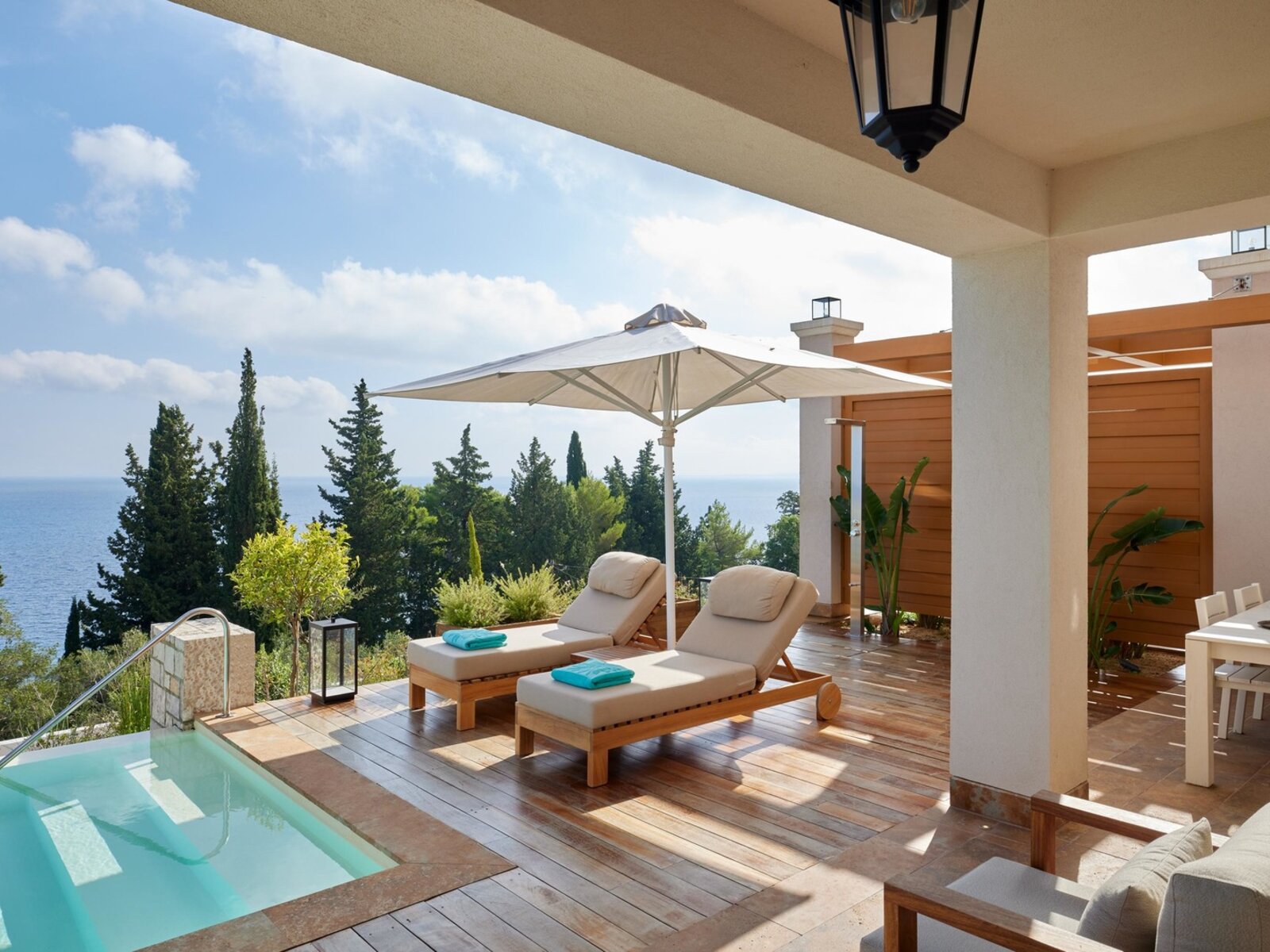 Wohnbeispiel Two-Bedroom Pool Villa Sea View
