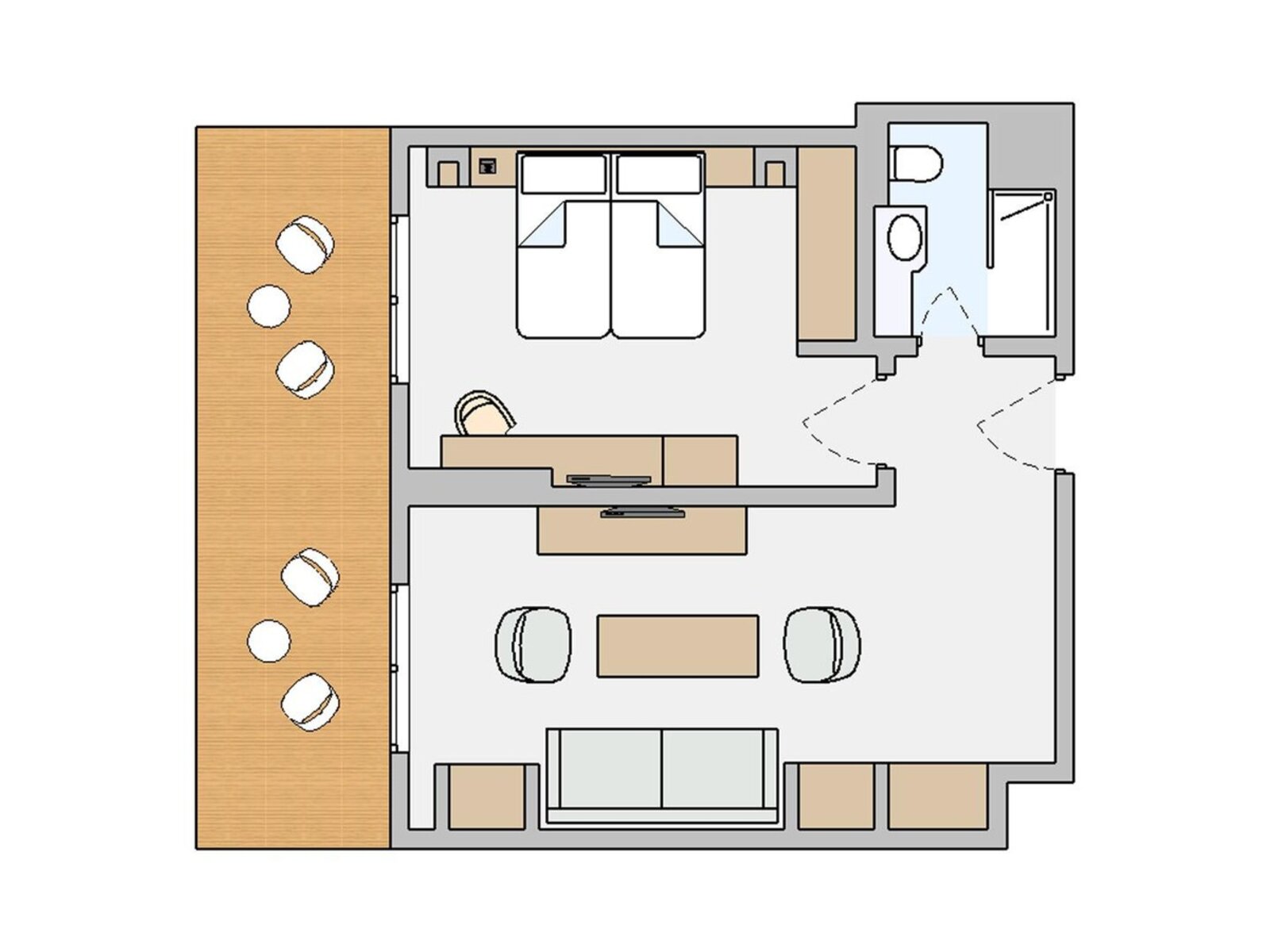 Wohnbeispiel Suite Sea View
