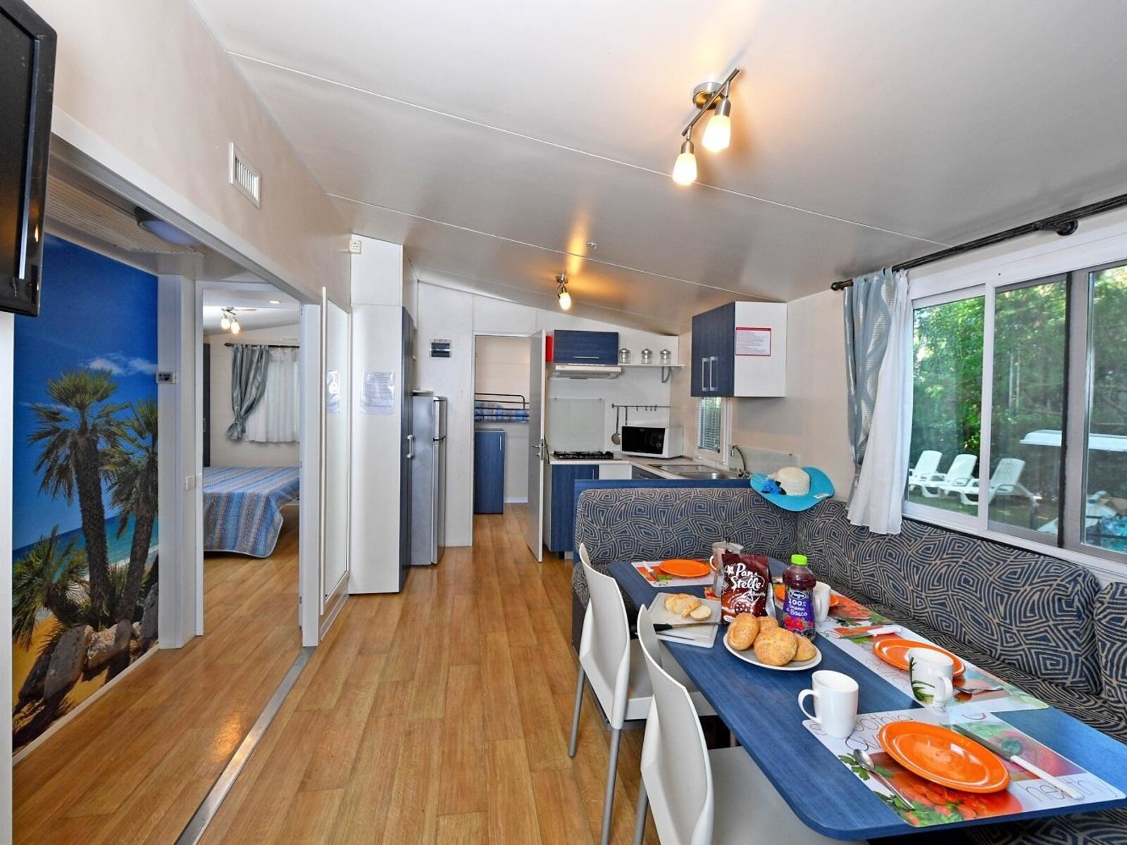 Wohnbeispiel Mobilehome Deluxe