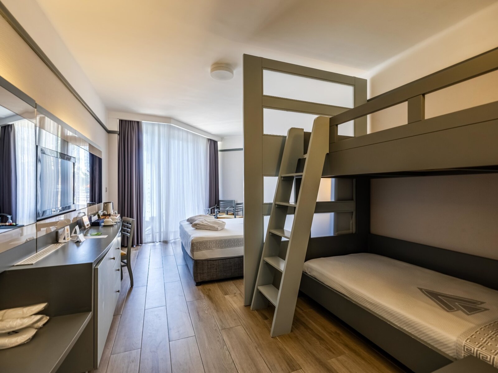 Wohnbeispiel Family Room with Bunkbed