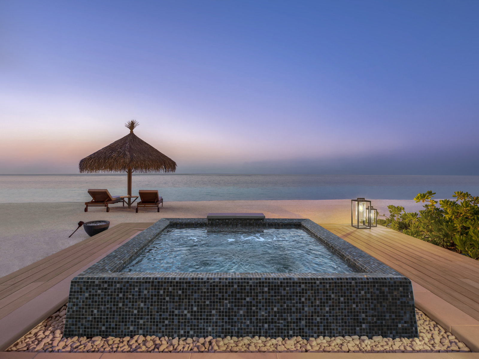 Wohnbeispiel Two Bedroom Beach Villa with Pool