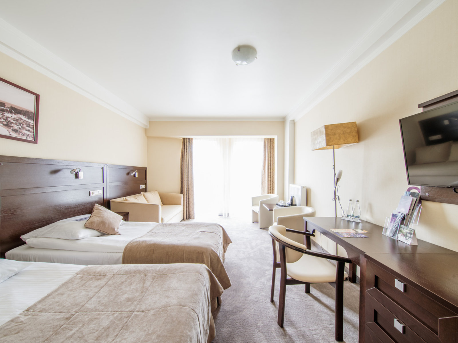 Wohnbeispiel DZ 2-3 Pers., Doppelzimmer Classic mit Meerblick