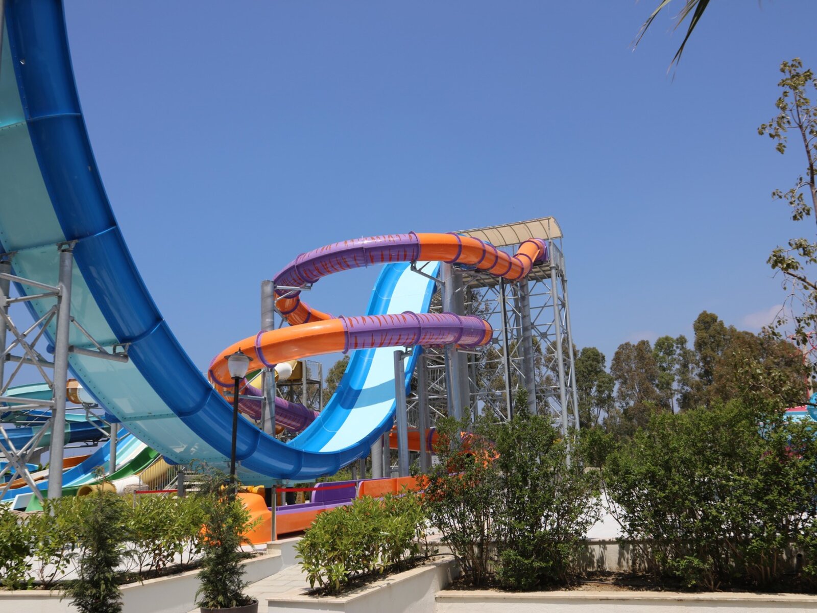 OUT DOOR WATERSLİDES POOL