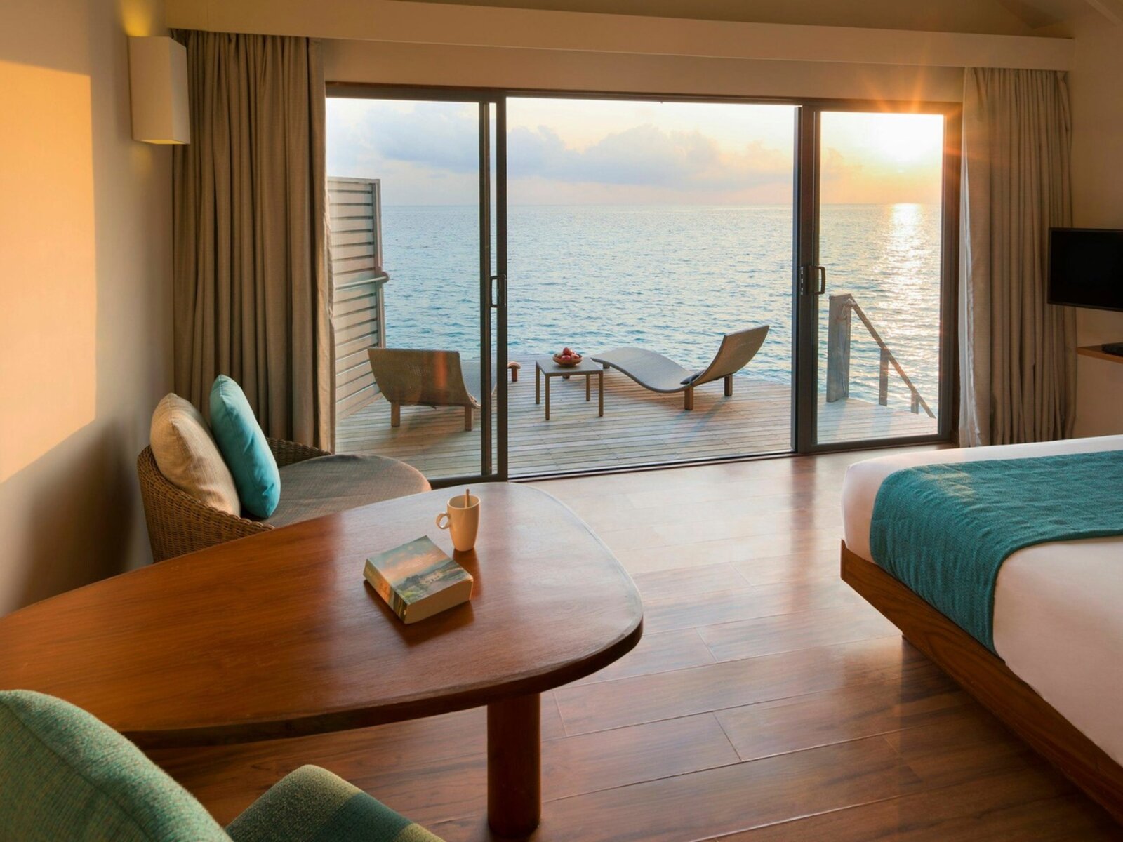 Wohnbeispiel Overwater Villa
