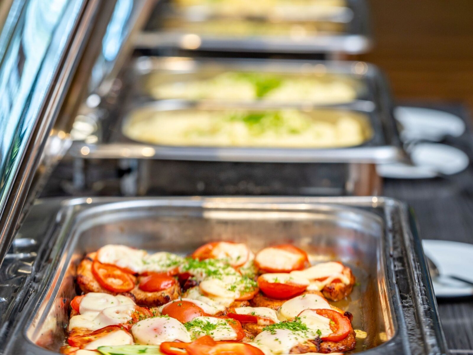 Frühstück und Abendessen