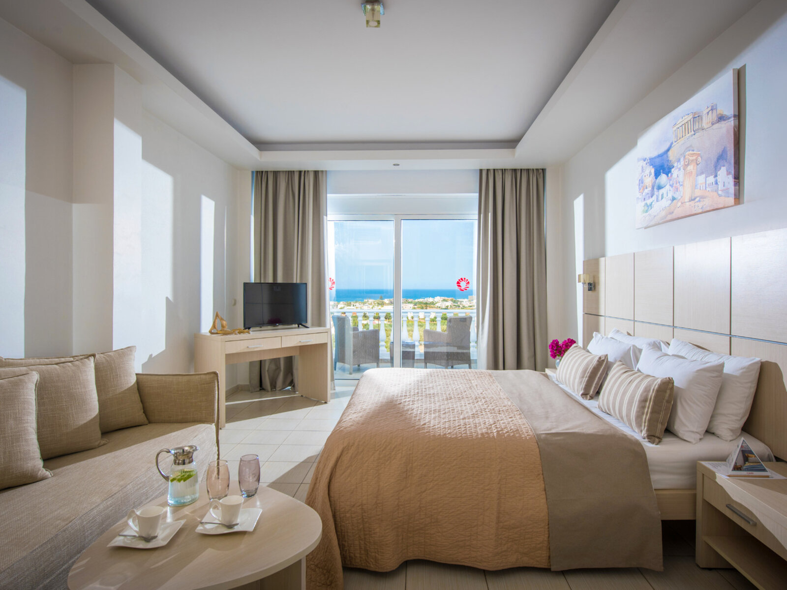 Wohnbeispiel Superior Double room Sea View