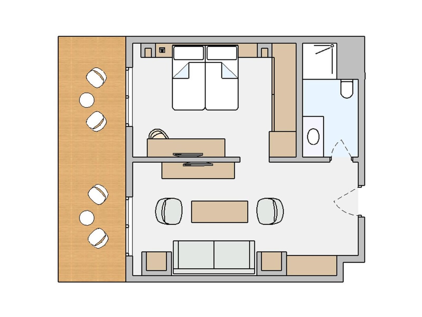 Wohnbeispiel Suite Sea View
