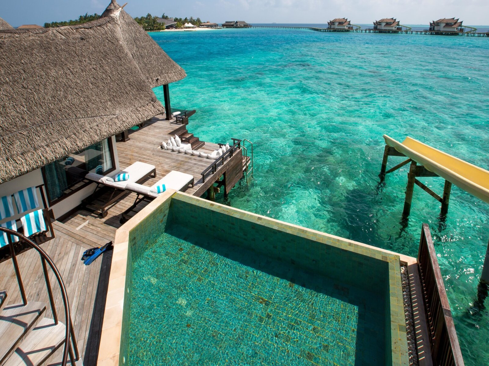Wohnbeispiel Ocean Pool  Suite with Slide
