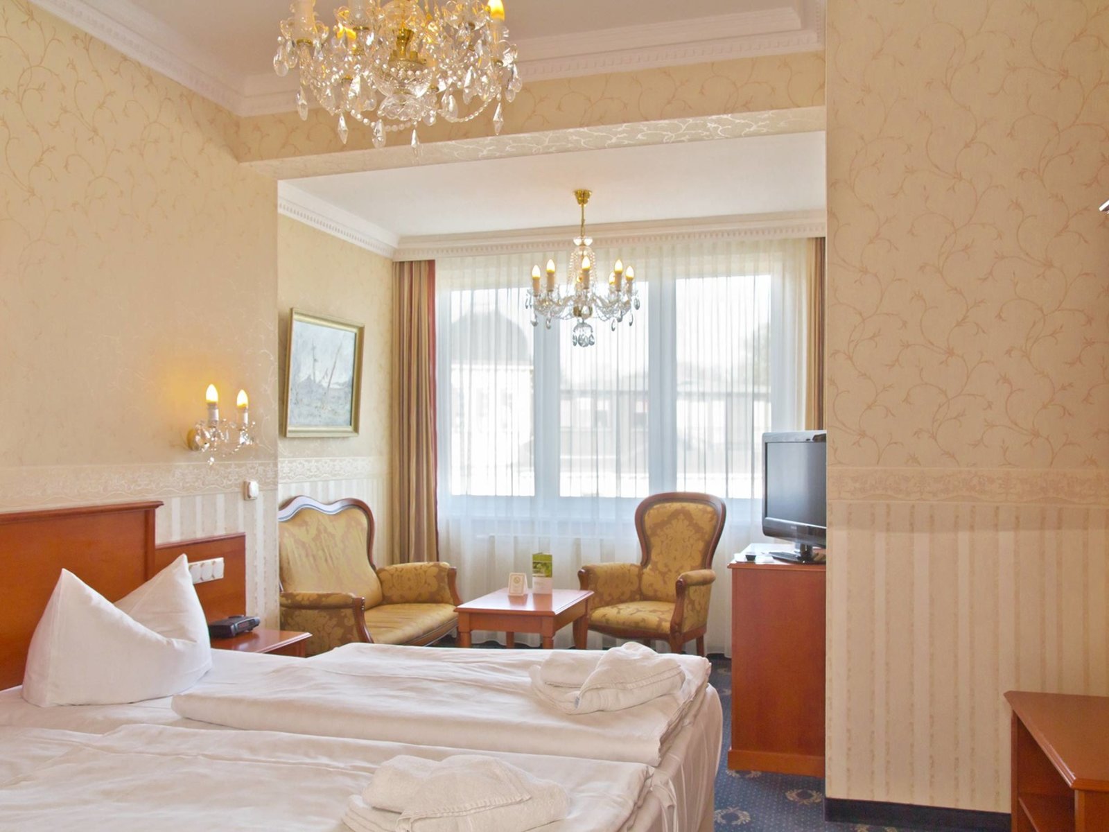 Wohnbeispiel Doppelzimmer Landseite