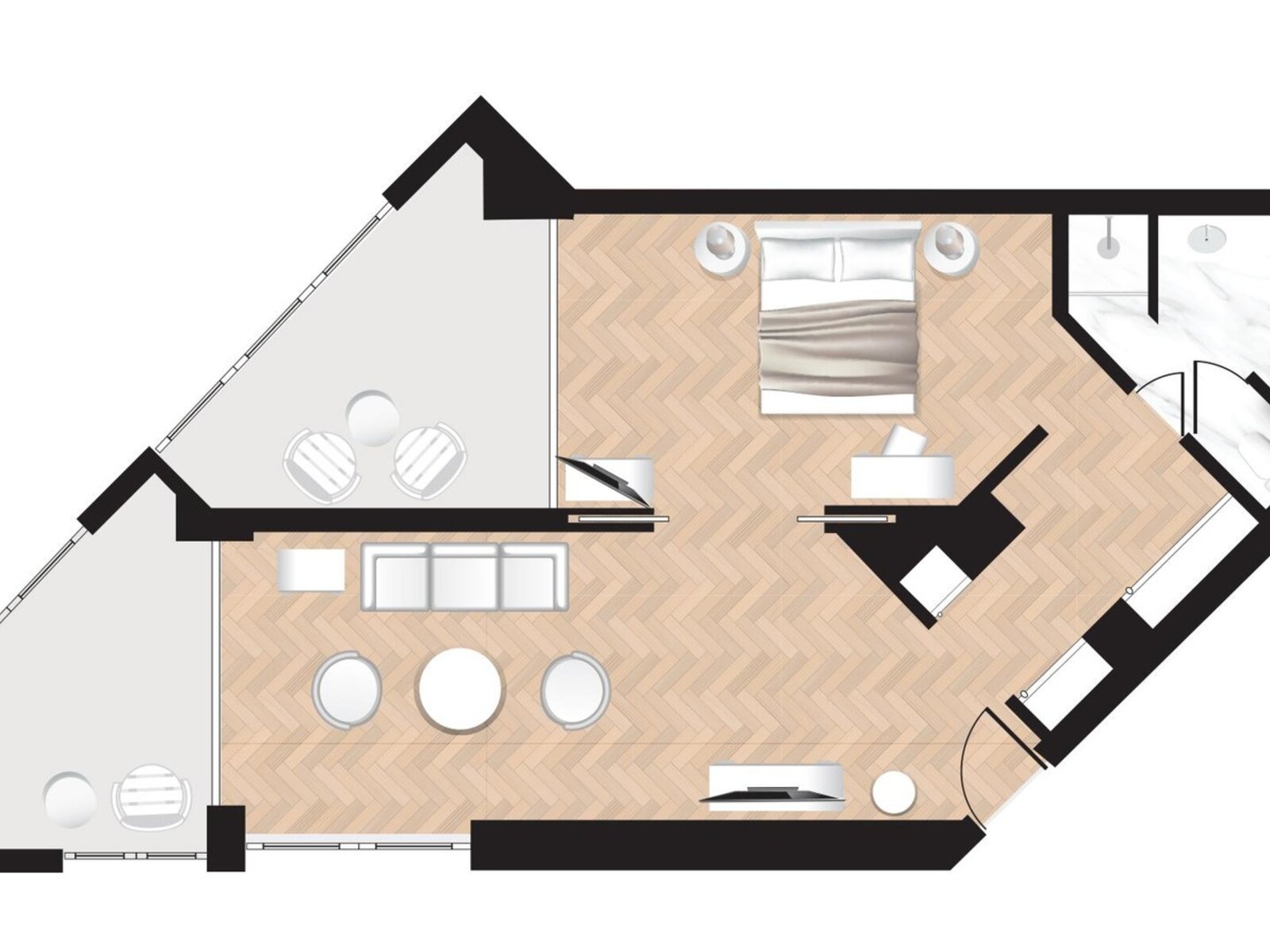 Wohnbeispiel Palace Luxury Suite Panoramic Sea View