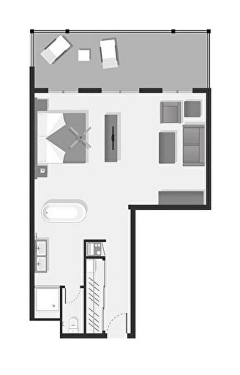 Wohnbeispiel Suite with Sea View