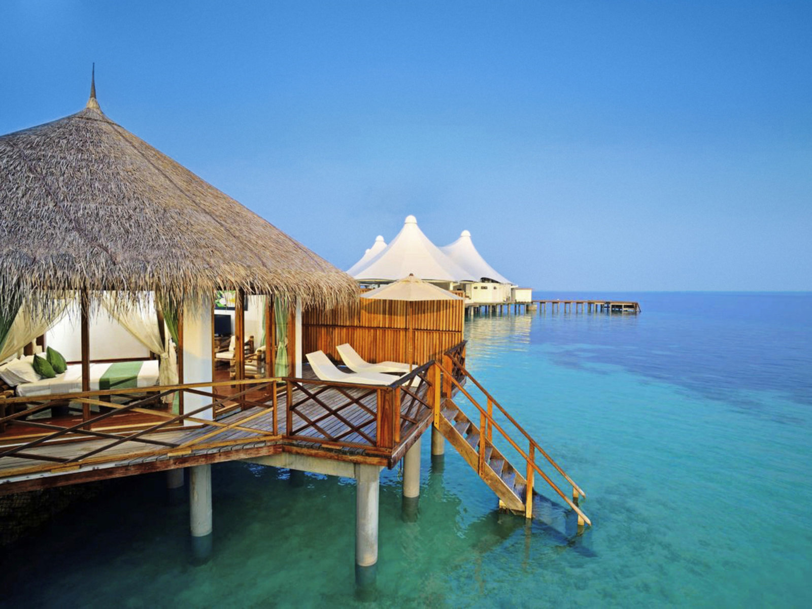 Wohnbeispiel Semi Water Bungalow