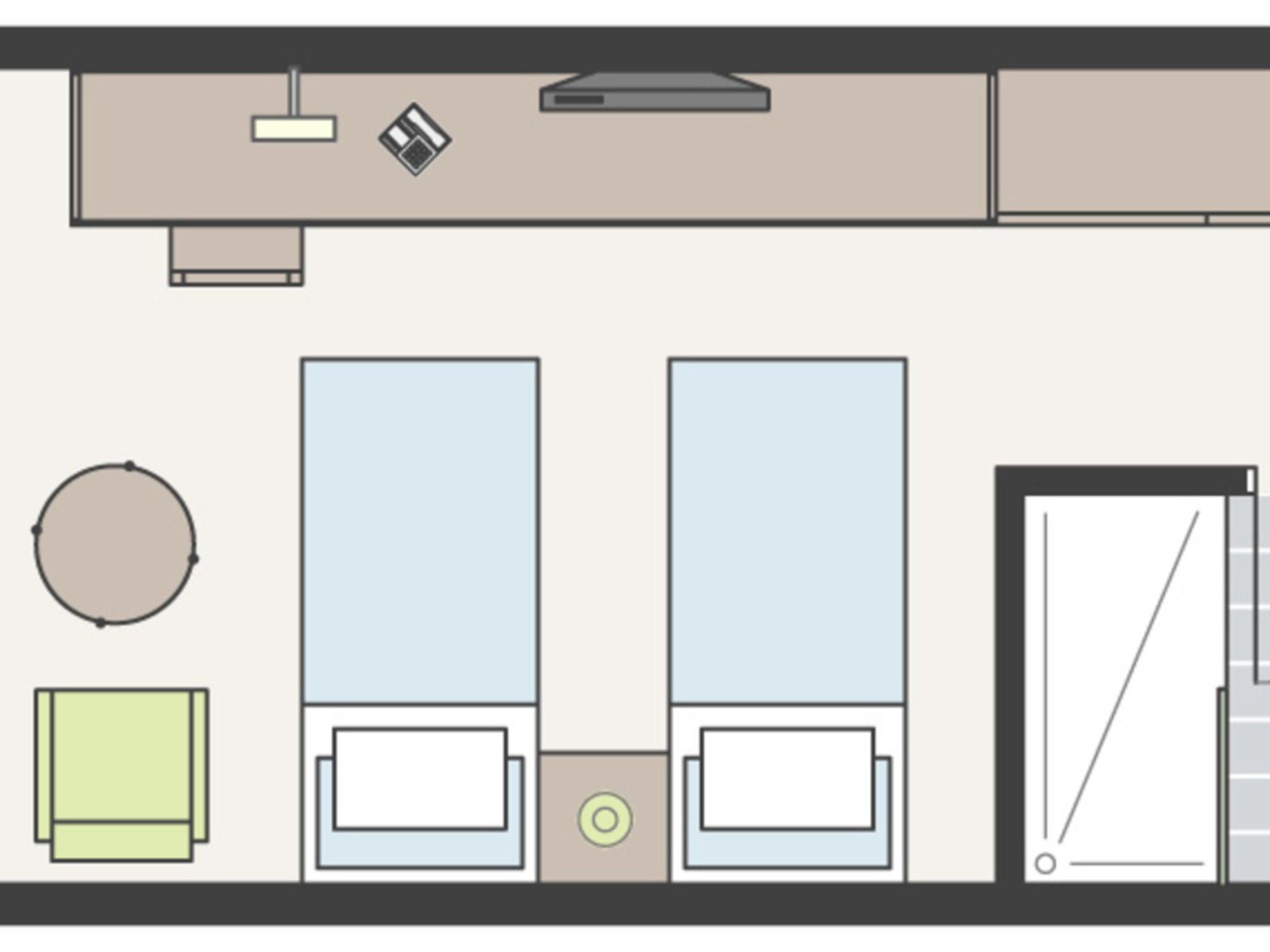 Wohnbeispiel Double Standard Room